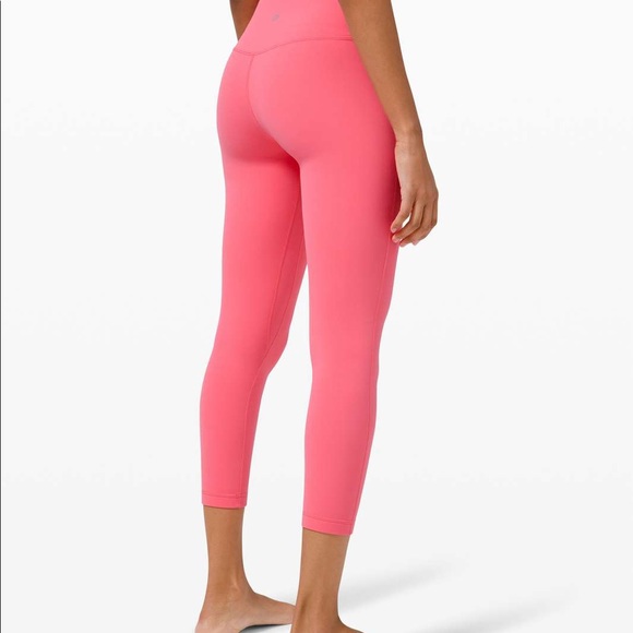 lululemon athletica Pants - Lululemon Guava Pink Align 25” size 4